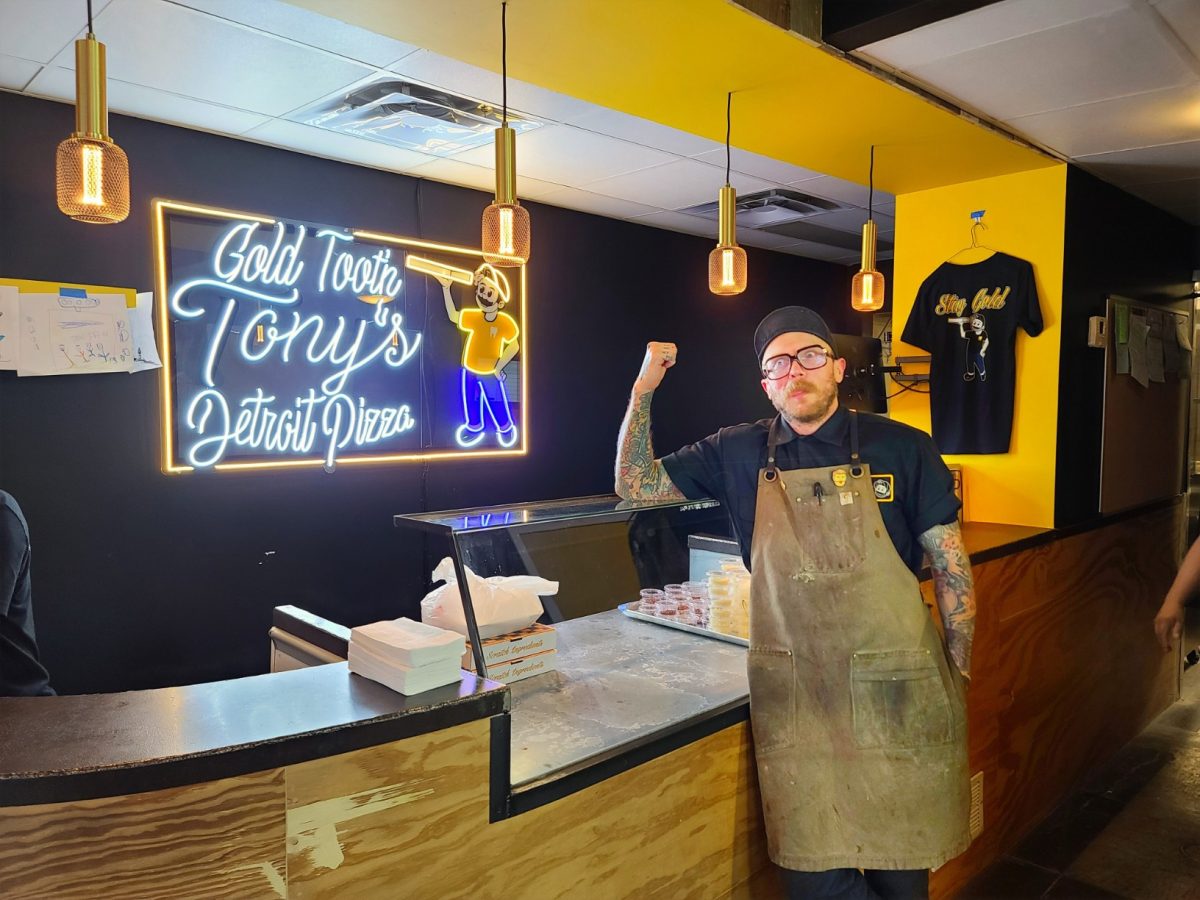 Gold Tooth Tony himself, chef-owner Anthony Calleo. Photo by Mario Berry.