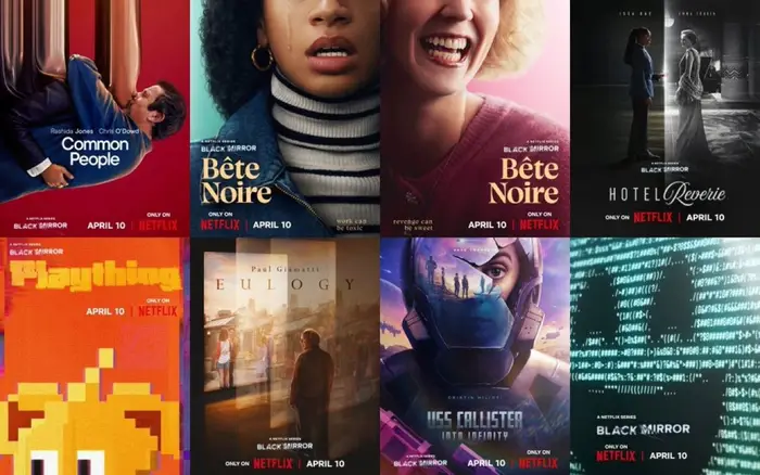The 9825 Ranks "Black Mirror" Season 7