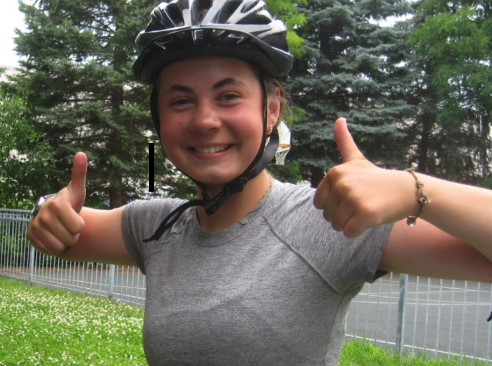 Sophia Johnson was excited to make it to Montreal!