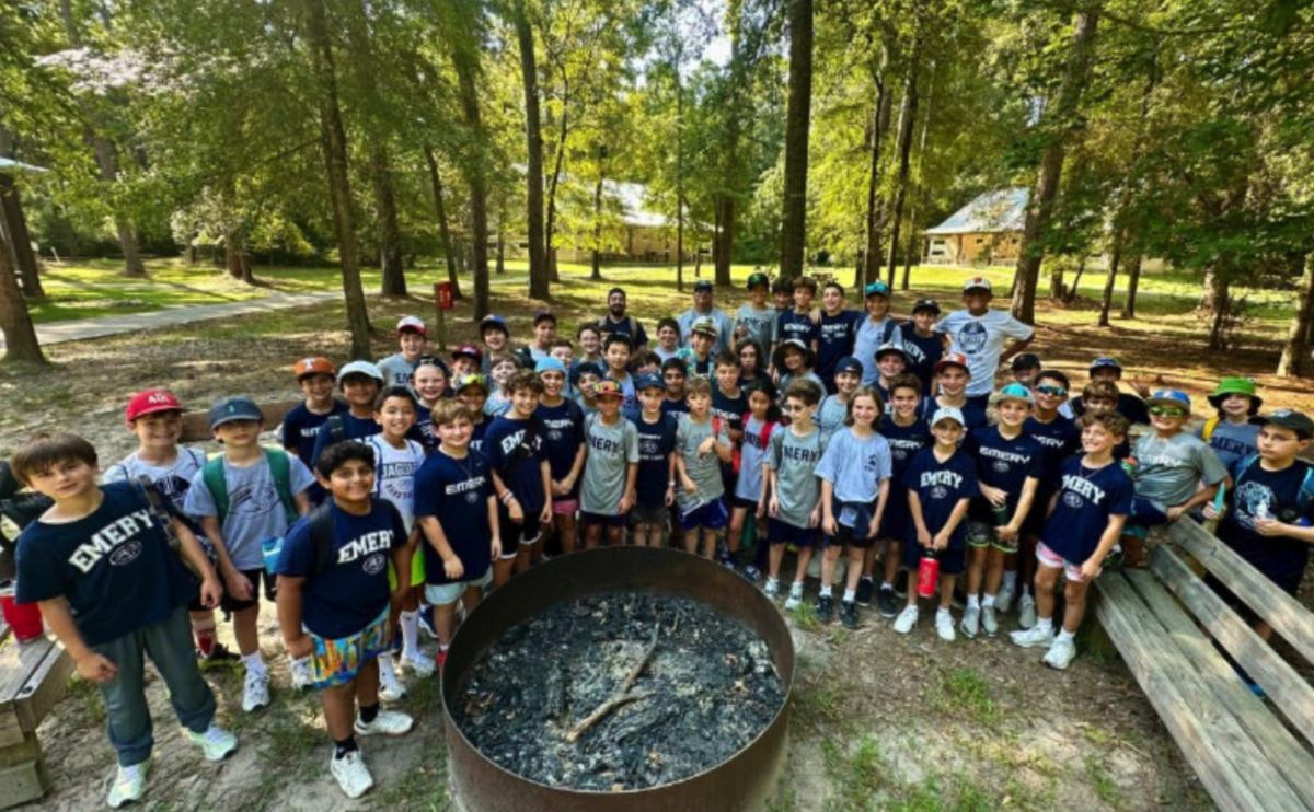 The 6th-grade boys enjoy the many bonding experiences nature has to offer during their first of many Shabbaton retreats.  